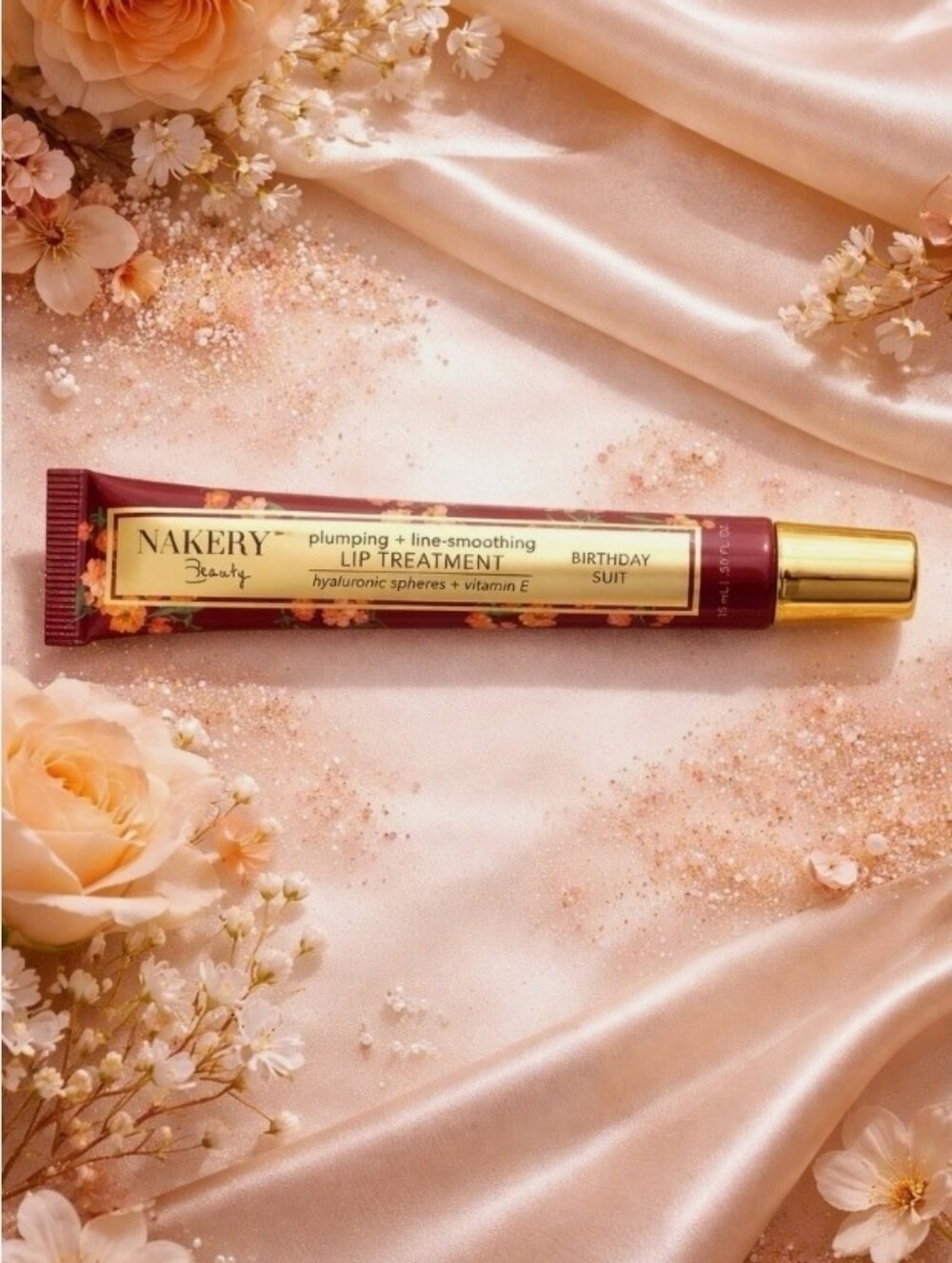 Nakery Beauty Nude Plumping + Line Smoothing Lip Treatment In Birthday Suit